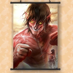 Attack on Titan/Shingeki No Kyojin Waterproof Anime Wallscrolls Game Cosplay Cartoon Wall Scrolls Decoration