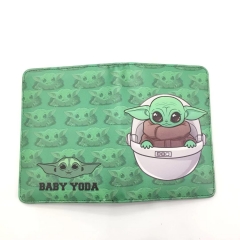 Baby Yoda Cosplay Anime Passport Cover