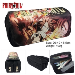 2 Different Styles Fairy Tail For Student Canvas Anime Pencil Bag
