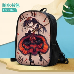 2 Different Styles Date A Live Custom Design Cosplay Cartoon Waterproof Anime Backpack Bag