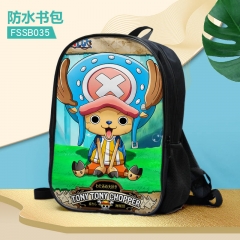 4 Different Styles One Piece Custom Design Cosplay Cartoon Waterproof Anime Backpack Bag