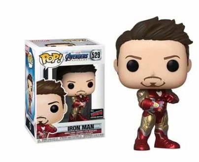 Funko POP 529# Marvel's The Avengers Iron Man Tony Character Anime PVC Figure Collection Toy