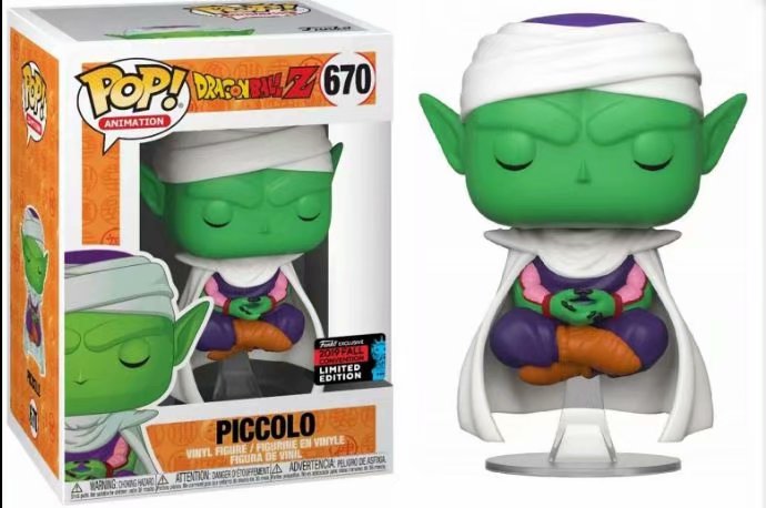 Funko POP 670# Dragon Ball Z  Piccolo Character Anime PVC Figure Collection Toy