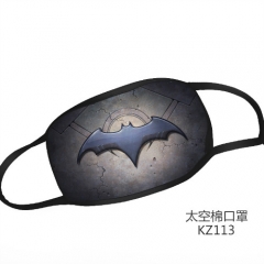 Batman Color Printing Space Cotton Material  Anime Mask