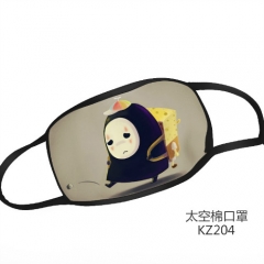 Spirited Away Color Printing Space Cotton Material Anime Mask