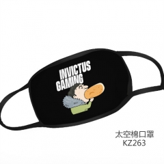 IG Wang Popular Emjoy Cartoon Mask Space Cotton Anime Print Mask