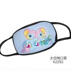 2 Styles My Little Pony: Friendship Is Magic Printing Space Cotton Material  Anime Mask