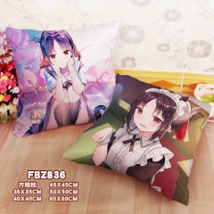 6 Styles Kaguya-sama: Love Is War Cartoon Soft Pillow Game Square Stuffed Pillows