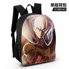 One Punch Man Cartoon Custom Design Cosplay Cartoon Waterproof Anime Backpack Bag