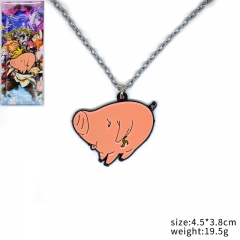 3 Styles The Seven Deadly Sins Cartoon Cute Anime Necklace