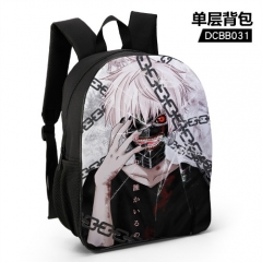 2 Styles Tokyo Ghoul Cartoon Custom Design Cosplay Cartoon Waterproof Anime Backpack Bag