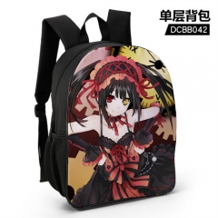 2 Styles Date A Live Cartoon Custom Design Cosplay Cartoon Waterproof Anime Backpack Bag