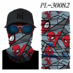 2 Styles Spider Man Anime Variety Magic Turban+Face Mask