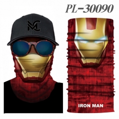 Iron Man Anime Variety Magic Turban+Face Mask