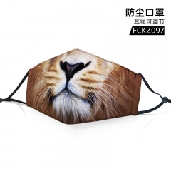 6 Styles character Animal Anime Mask Customizable Adjustable Ear Straps New Style Dust-proof Mask