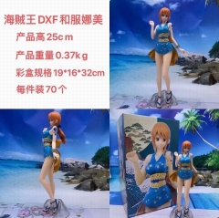 One Piece Kimono Nami DXF Cartoon Character Model Toy Anime PVC Figures