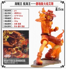 One Piece Flame Portgas·D· Ace Theater Version Character Japanese Cartoon Model Toy Anime PVC Figure