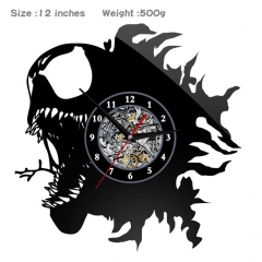 Venom Movie Character PVC Anime Wall Clock Wall Decorative Picture