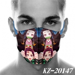 12 Styles Demon Slayer : Kimetsu no Yaiba Anime Mask Space Cotton Anime Print Mask