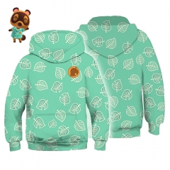 Animal Crossing: New Horizons Cosplay For Children 3D Printing Unisex Sweater Anime Hooded Hoodie