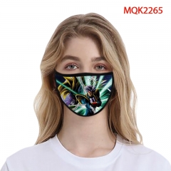 20 Styles Dragon Ball Z Anime Color Printed Space Cotton Mask