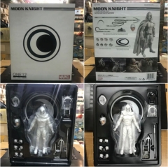 7inches MEZCO Marvel Moon Knight figure Horrible Movie Plastic Statue Anime PVC Action Figure Toy