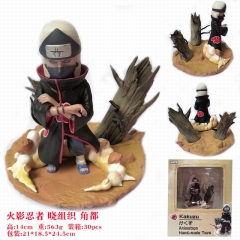 Naruto Manga Kakuzu Cartoon Character Plastic Statue Anime Figure Toys