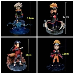 4 Styles Q Versions Naruto Manga Pein Kakashi Uzumaki Hashirama Anime Figure Toys (PC )