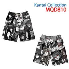 Kantai Collection Cartoon Printing Anime Short Beach Pants