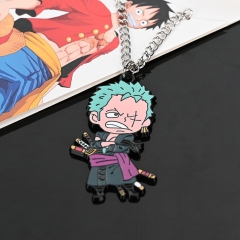 4 Styles One Piece Cartoon Cosplay Alloy Anime Necklace