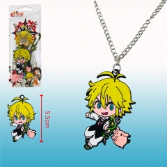 The Seven Deadly Sins Cartoon Decoration Cosplay Anime Necklace