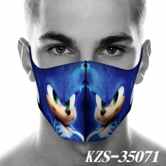 13 Styles Sonic Anime Mask Space Cotton Anime Print Mask