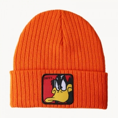 8 Colors Daffy Duck Unisex Fashion Styles Cute Pattern Anime Knitted Hat
