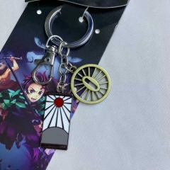 Demon Slayer: Kimetsu no Yaiba Cartoon Pendant Fashion Jewelry Decoration Anime Keychain