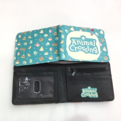 5 Styles Animal Crossing: New Horizons Game Pattern PU Coin Purse Anime Wallet