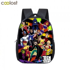 19 Styles Teen Titans Go Small Size For Kids Polyester Anime Backpack Bag