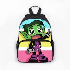16 Styles Teen Titans Go Small Size Unisex For Kids Polyester School Bag Anime Backpack Bag