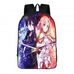 13 Styles Sword Art Online Unisex For Teenager Colorful Printing Polyester School Bag Anime Backpack Bag