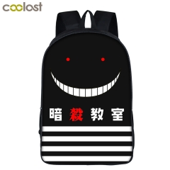 7 Styles Assassination Classroom Unisex For Teenager Colorful Printing Polyester School Bag Anime Backpack Bag