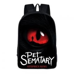 12 Styles Pet Sematary Unisex For Teenager Colorful Printing Polyester School Bag Anime Backpack Bag