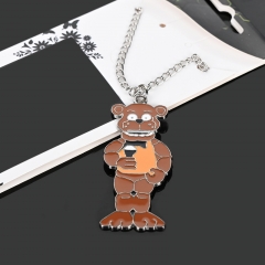 2 Styles Five Nights at Freddy's Decorative Anime Alloy Necklace