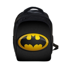6 Styles Batman For Children Size Colorful Printing Polyester School Bag Anime Backpack Bag