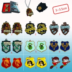 9 Styles Harry Potter Movie Cosplay Alloy Necklace+Brooch (Set)