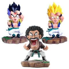 3 Styles Dragon Ball GK Gotenks and Trunks Anime PVC Figure Toy