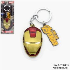 Iron Man Fashion Jewelry Anime Alloy Keychain