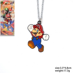 Super Mario Fashion Jewelry Anime Alloy Necklace