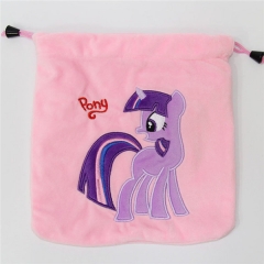 My Little Pony Hot Game Cartoon Anime Plush Drawstring Pocket Bag
