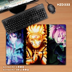 Naruto Cosplay Custom Color Design Printing Anime Mouse Pad Rubber Desk Mat 40X60CM