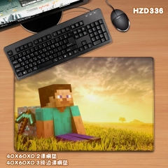 6 Styles Minecraft Cosplay Custom Color Design Printing Anime Mouse Pad Rubber Desk Mat 40X60CM