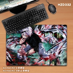 Tokyo Ghoul Cosplay Custom Color Design Printing Anime Mouse Pad Rubber Desk Mat 40X60CM